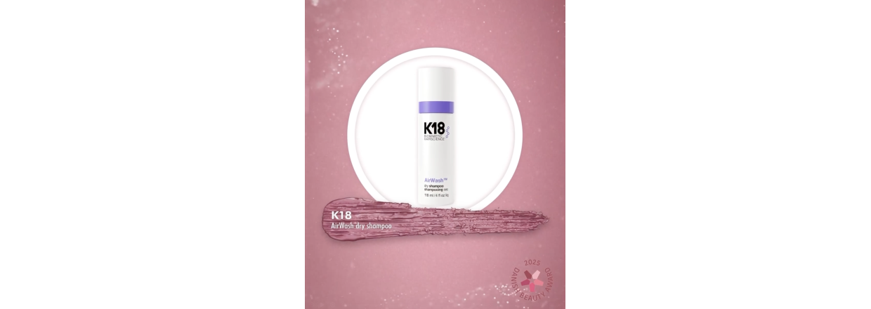 K18 AirWash vinder ved Danish Beauty Awards 2025