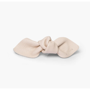 Corinne Bow Big Hair Clip - Cream