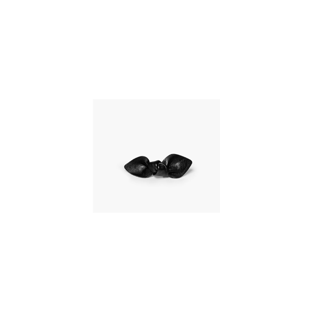 Corinne Bow Small Hair Clip - Black