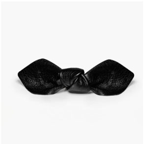 Corinne Bow Big Hair Clip - Black