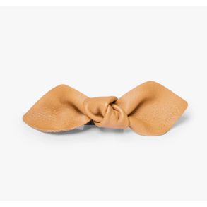 Corinne Bow Big Hair Clip - Camel