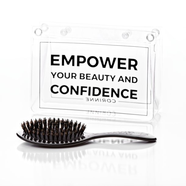 Corinne City Brush Standard Black + Bag