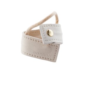 Corinne Leather Band Short Bendable - White/Cream