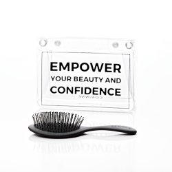 Corinne Wet Brush Travel Black + Bag