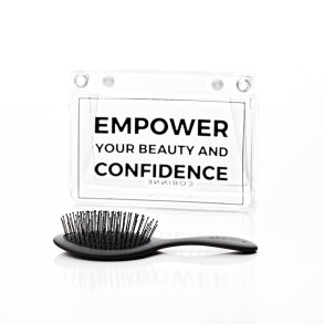 Corinne Wet Brush Travel Black + Bag