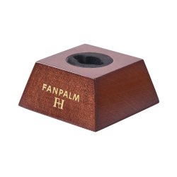 Beech Wood Cube Brown