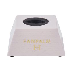 Beech Wood Cube White