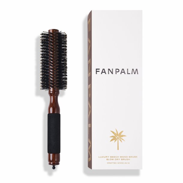 Blow Dry Hairbrush Glossy Brown M