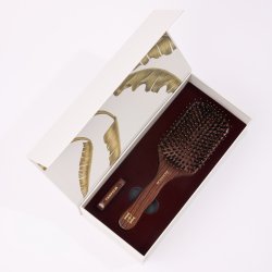 Boar - Nylon Hairbrush Glossy Brown M