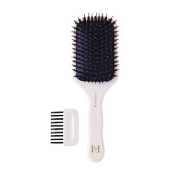 Boar - Nylon Hairbrush Glossy White M