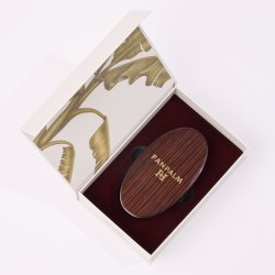 Body Dry Brush Glossy Brown Normal Skin