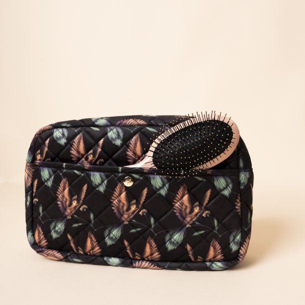 Beauty Bag Black Hummingbird L &amp; Beach Rose M Wet Brush Kampagne