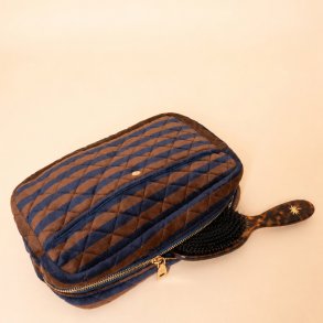 Beauty Bag Blues & Stripes Velvet L & Turtle M Hair Brush Kampagne