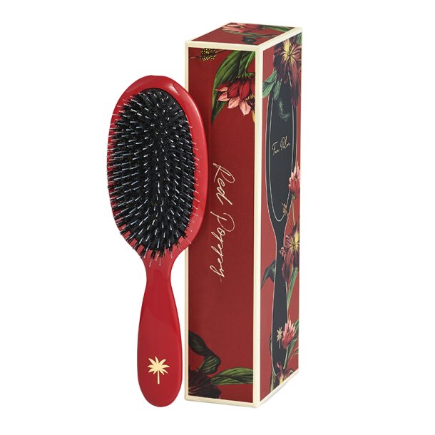 Hair Brush Red Poppy - Medium