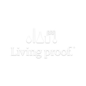 Living Proof label til gulvdisplay