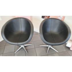 Styling Chairs Black, Parrot Base - Udstillingsmodel (2 stk.)