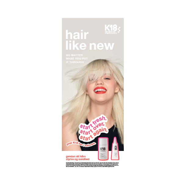 K18 Banner Hair Like New