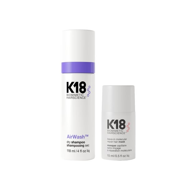 Airwash Dry Shampoo &amp; Molecular Repair Mask 15ml