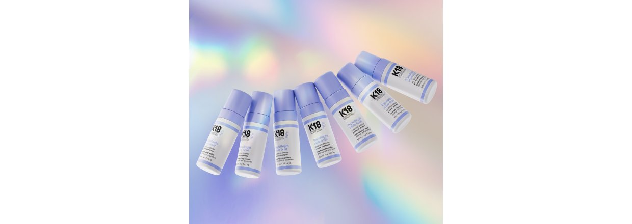 K18 lancerer TripleBright � en ny generation af lilla shampoo