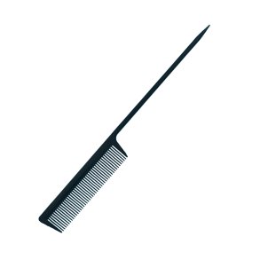 KM TAIL.COMB BLACK CARBON (1 STK.)