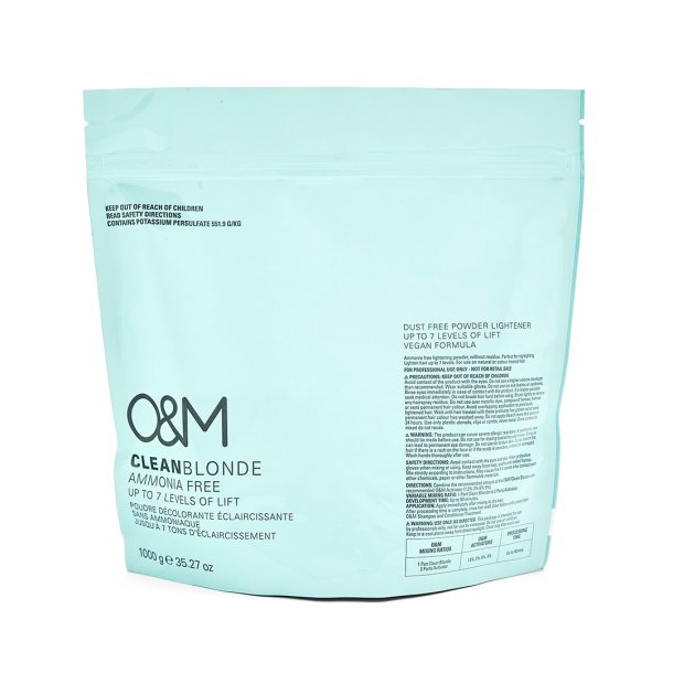 CLEAN.Blonde Ammonia Free Powder Lightener 1000g