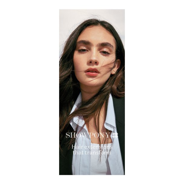 SP Banner - Model Brunette 50x120cm