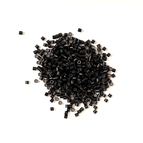Superfine Weft Micro Beads Black 3.5mm