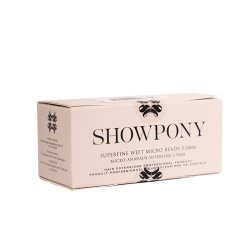 Superfine Weft Micro Beads Brown 3.5mm