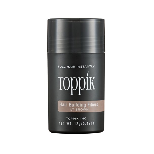 Toppik Fibers, Lys Brun 12g