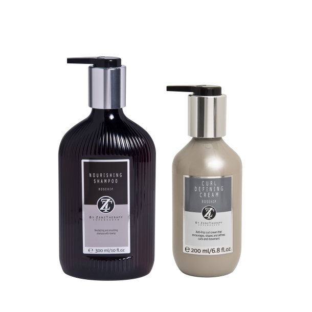 Nourishing Shampoo &amp; Curl Defining Cream Box