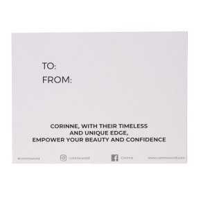 Corinne Postcard To/From