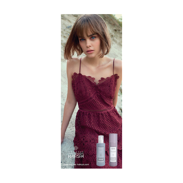 BANNER FEMALE RED 50x120cm