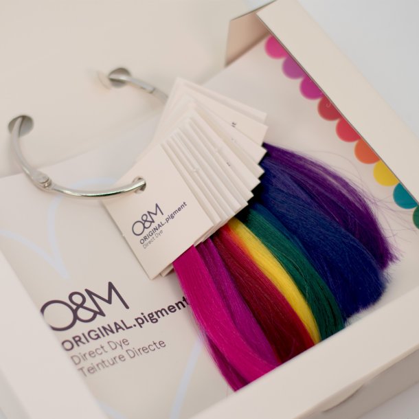 ORIGINAL.Pigment Shade Chart A3 12 Shades