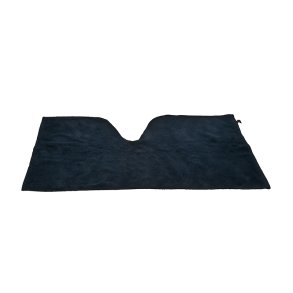 Torso towel, black (S�lges i pakker med 10 stk.)